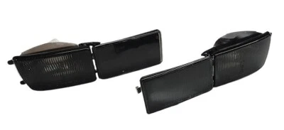 Blinker Kurze Blenden Stoßstangenblinker für VW Golf 3 Vento Rauchglas Schwarz - Bild 1 von 4