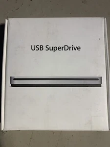 APPLE NEW USB SuperDrive A1379 External Optical Drive MD564ZM/A Authentic OEM US - Photo 1/2
