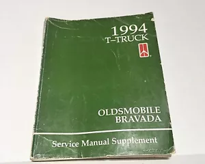 1994 Oldsmobile Bravada Factory Original Service Manual Supplement Book Repair - Picture 1 of 5
