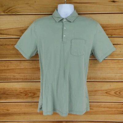 Camisa polo de golf George para hombre talla L verde claro 100 % algodón cómoda todas las estaciones Foto 1 de 4