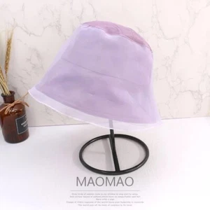 Mütze Sonnencreme Frühling Winter Herbst Sommer warm Mädchen Frauen Geschenk lila - Bild 1 von 2