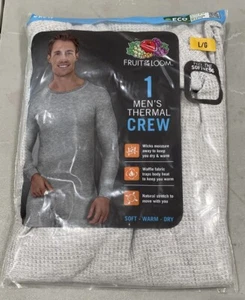 Fruit Of The Loom Thermo Crew Langarmshirt, Long Johns Unterwäsche. Gr. LARGE - Bild 1 von 2