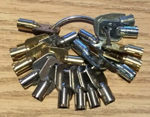 ACE Chicago Lock, PAA#'s, Soda Pop Vending Machine Keys, Coca-Cola, Pepsi, 1 KEY - Picture 1 of 1