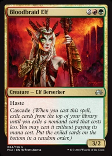 MTG - Bloodbraid Elf - Planechase Anthology - NM, English Magic FLAT RATE SHIP - Image 1 of 1