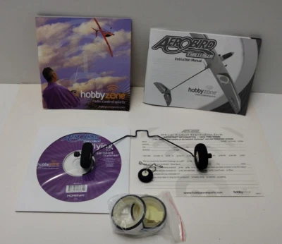 Hobbyzone Aerobird Challenger RTF 3-Channel Aerobatic RC Flight Owners Manual - Image 1 of 4