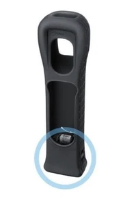 Adaptador Motion Plus con funda de silicona negro a granel para Wii muy bueno - Imagen 1 de 1