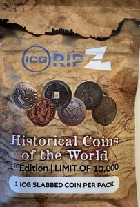SEALED ICG RIPZ 1st Edition Historical Coins Of The World Limit Of 10,000 #S224 - Bild 1 von 2