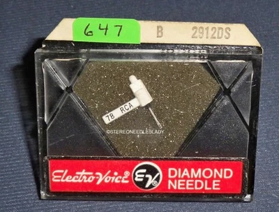 AGULHA FONOGRÁFICA para RCA 130398 115703 RCA 115277 115302 CARTUCHO 657-DS73 652 - Imagem 1 de 3