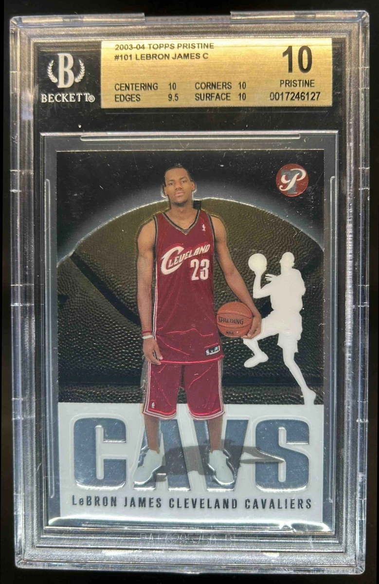 Topps LeBron James Rookie Basketball Trading Card Singles for sale
