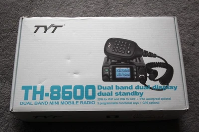 TYT TH-8600 Dual Band VHF/UHF 144-148MHz/420-450MHz 25 Watt NEU - Bild 1 von 4
