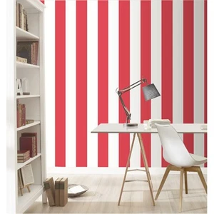 Rasch Vertical Stripe Pattern Wallpaper Modern Textured Striped Design 286915 - Picture 1 of 3