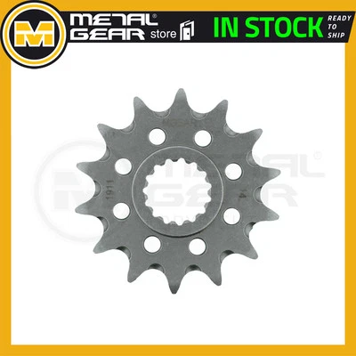 MetalGear Sprocket Front Steel 520-14T for HUSQVARNA FC 350 2018 2019 2020 2021 - Image 1 of 3
