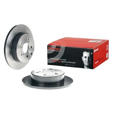 For Toyota RAV4 06-18 Brembo UV Coated Series Plain Solid Rear Brake Rotor Foto 1 de 4