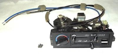 88 89 90 91 OEM Honda Civic Heater Control Panel w AC Hole + Cables EF HVAC - Image 1 of 4