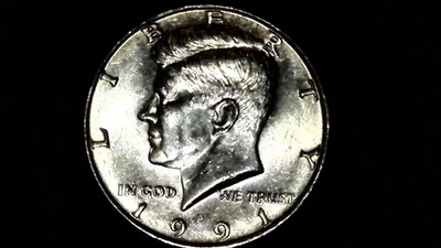 1991-P  Kennedy Half GEM-BU BETTER DATE  - Image 1 of 2