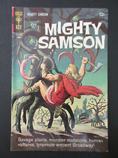 MIGHTY SAMSON #11  GOLD KEY, FN/VF 1967, NICE COMIC!