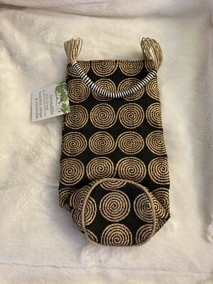 Natural Jute Wine Bottle Gift Bag by Bella Vita New (i2) - Imagem 1 de 3