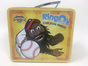 NW ARKANSAS NATURALS SASQUATCH MASCOT "ABOMINABLE STRIKE" Lunchbox Ringo's - Imagen 1 de 11