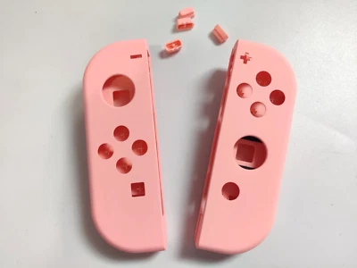 Authentic Nintendo Switch Joy-Con Shells – Pastel Pink Replacement Housing - Image 1 of 3