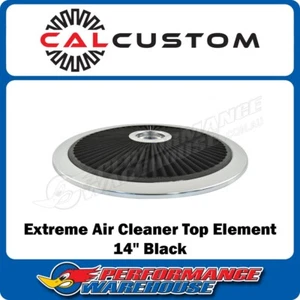 Cal Custom Extreme Air Cleaner Top Element 14" Black Filter CAL-1454BK - Bild 1 von 3