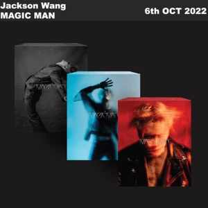 Jackson Wang MAGIC MAN 3SET CD+Photobook+Photocard+Etc+Tracking Number GOT7 - Bild 1 von 9