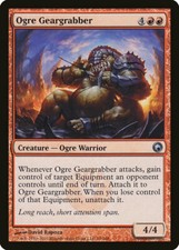 FOIL Ogre Geargrabber | MtG Magic Scars of Mirrodin | English | Near Mint