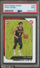 2018 Panini Hoops #250 Trae Young Hawks RC Rookie PSA 9 MINT