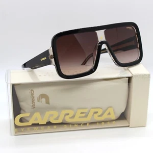 Nuevas gafas de sol Carrera FLAGLAB 14 de gran tamaño gris oscuro negro 0WM - Imagen 1 de 4