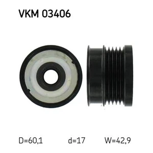 Alternator Freewheel Clutch Pulley SKF for 9-3 Vectra Astra BLS Signum Zafira 9- - Picture 1 of 6