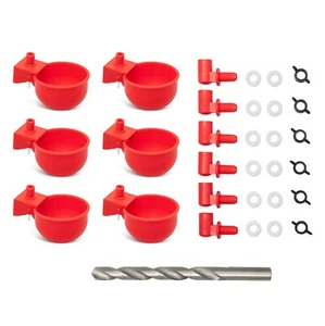 Pollywog Hill DIY Poultry Waterer Kits– 6 Piece, DIY Kit, Automatic System - Picture 1 of 10