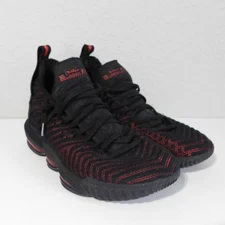 Nike Lebron James 16 XVI Fresh Bred Men's Basketball Shoes Size 13 Black/Red