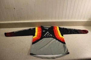 Answer Racing Syncron Swish Youth Medium Gear MX Red Orange Silver 2987 G1 - Picture 1 of 9
