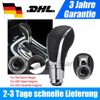 Für OPEL INSIGNIA ZAFIRA C AUTOMATIKGETRIEBE LEDER SCHALTHEBELKNOPF SCHALTKNAUF - Bild 1 von 4
