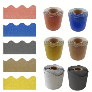 1 Roll 32 Feet of Scalloped Bulletin Board Borders for Classroom Decor - Picture 1 of 39