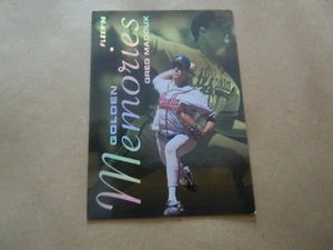 Carte - Baseball - Fleer:1996 - N°3 of 10 - Golden Memories - Greg Madoux - Imagen 1 de 2