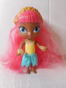 Mattel 2015 Minu Shimmer & Shine Genie Doll Pink Hair 5.75" Viacom Nick Jr TV - Picture 1 of 12