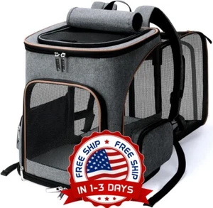 Bolsa De Transporte Para Perros Mochila Portátil Para Exterior Conjunto De Viaje - Bild 1 von 8