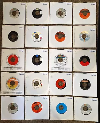 EX/NM ~ LOT of 20 ~ 1980s POP/CLASSIC ROCK ~ 45 RPM 7" Vinyl Records ~ Singles Foto 1 de 4