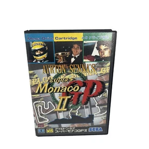 ayrton sennas super monaco gp 2 mega drive game Ntscj - Picture 1 of 4