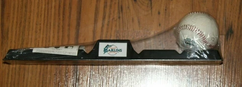 1994 Chevron Florida Marlins Collector Baseball w/Stand. New Cover