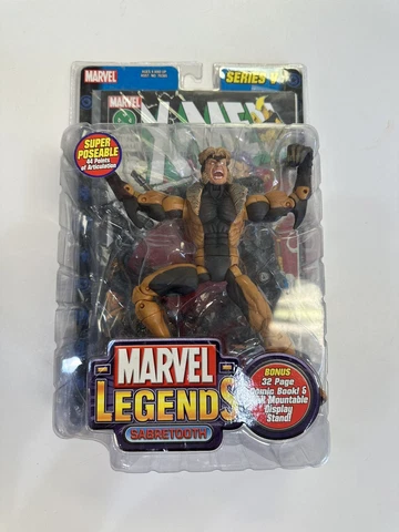 Marvel Legends Series V SABRETOOTH Action Figure X-Men 2003 ToyBiz NEW, Sealed Cover