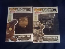 Funko Pop! Vinyl: Fallout - Deathclaw #52 and Brotherhood of Steel 49
