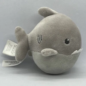 Carters Great White Shark Fish Squishy Stuffed Animal Baby Infant Plush 4” - Picture 1 of 10