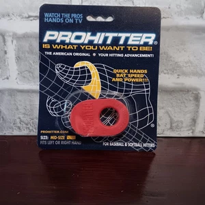 PROHITTER Baseball Softball Bat Thumb Guard Batting Training Aid Protector red m - Picture 1 of 2