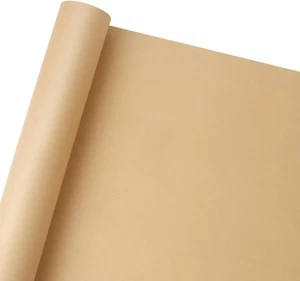 PerkHomy Brown Kraft Paper Roll 17.5" x 600" (50') 1 roll (Pack of 1), - Picture 1 of 5