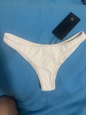 VixpaulahermannyWhite Bikini Bottom - Image 1 of 4