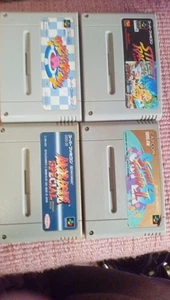 Super Famicom software set of 4 - Picture 1 of 1