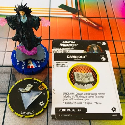 Heroclix Agatha Harkness + Darkhold | 049 s008 |Marvel Studios Disney Plus Chase - Image 1 of 4