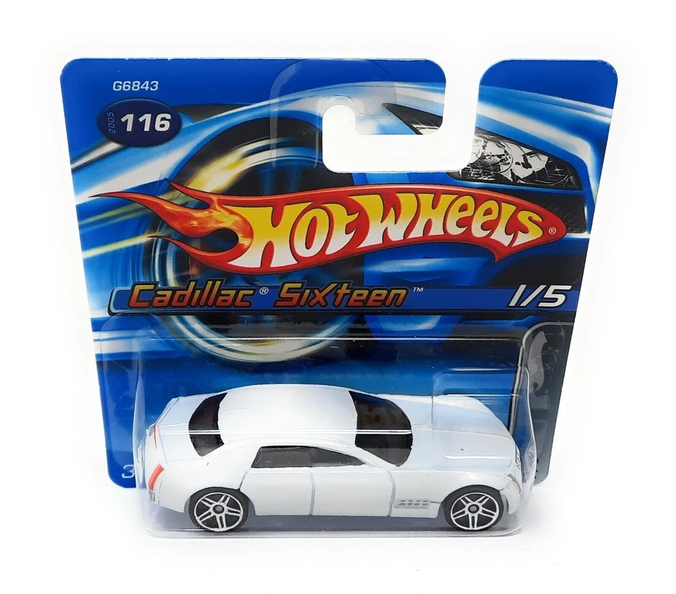 Hot Wheels 116/2005 Cadillac Sixteen bianca. Venti +.  metallo. blister corto - Immagine 1 di 1