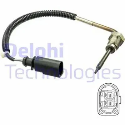 Sensor de temperatura de gases de escape TS30209 DELPHI para AUDI A5 A4 B8 - Imagen 1 de 4